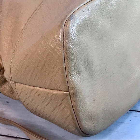 Sloane and Alex Sophia Large Leather Satchel Convertible Strap Bag - Picture 8 of 16